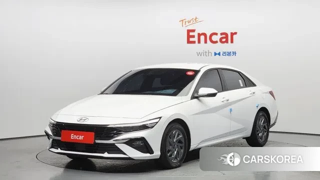 Hyundai The New Avante Hybrid (CN7) 2025 Белый из Кореи