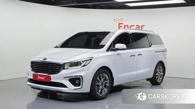 Kia The New Carnival 2018 Белый из Кореи