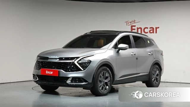 Kia Sportage 5th Generation 2021 Серебристо-серый из Кореи