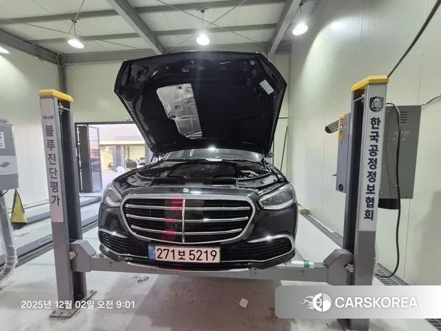 Mercedes-Benz S-Class W223 2024 Черный из Кореи