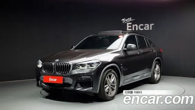 BMW X4 (G02) 2021 Серый из Кореи