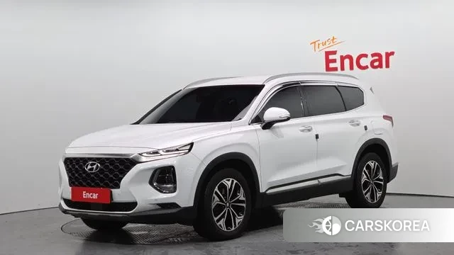Hyundai Santa Fe TM 2018 Белый из Кореи