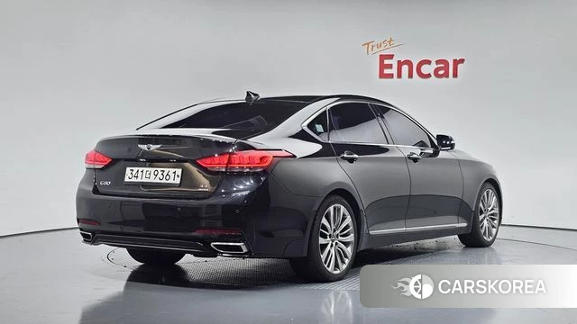 Genesis G80 2018 Черный из Кореи