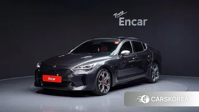 Kia Stinger 2019 Серый из Кореи