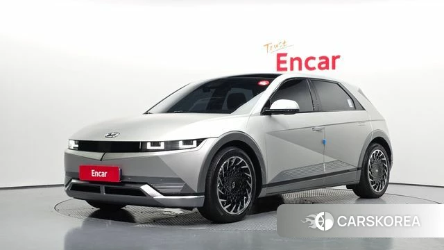 Hyundai Ionic 5 2022 Серебристо-серый из Кореи