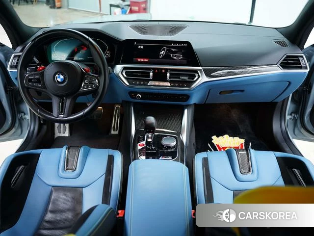 BMW M3 2021 Серебристо-серый из Китая