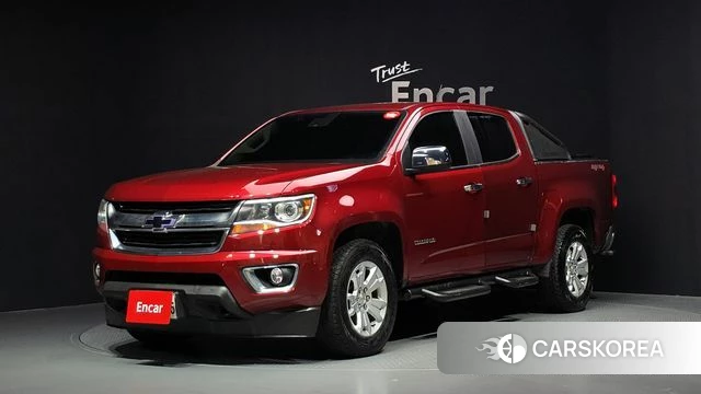 Chevrolet (GM Daewoo) Colorado 2020 Красный из Кореи