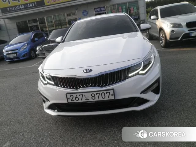 Kia The New K5 2nd generation 2018 Белый из Кореи