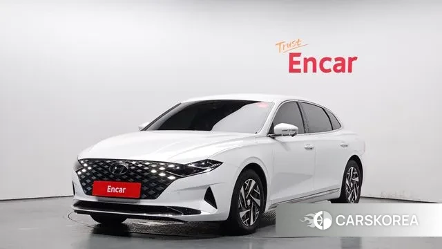 Hyundai The New Grandeur IG Hybrid 2022 Белый из Кореи