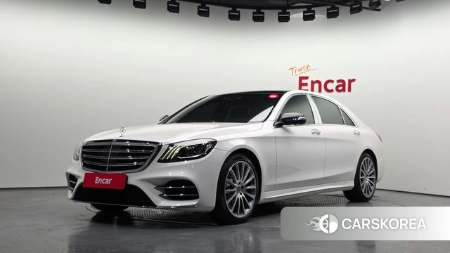Mercedes-Benz S-Class W222 2020 Белый из Кореи