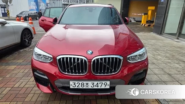 BMW X4 (G02) 2020 Красный из Кореи
