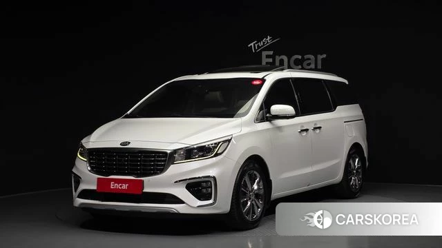 Kia The New Carnival 2018 Белый из Кореи