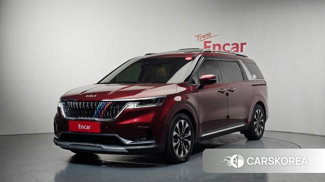 Kia Carnival 4th generation 2020 Красный из Кореи