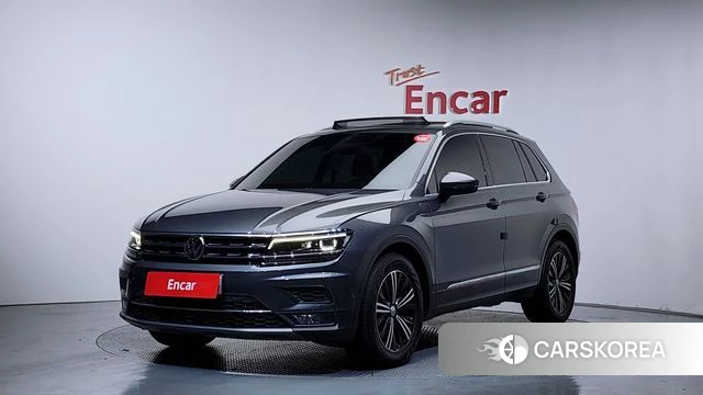 Volkswagen Tiguan second Generation 2020 Серый из Кореи