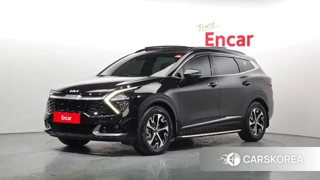 Kia Sportage 5th Generation Hybrid 2022 Черный из Кореи