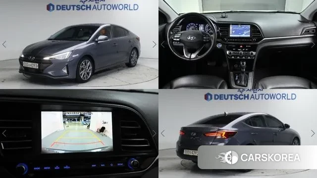 Hyundai The New Avante AD 2018 Серый из Кореи