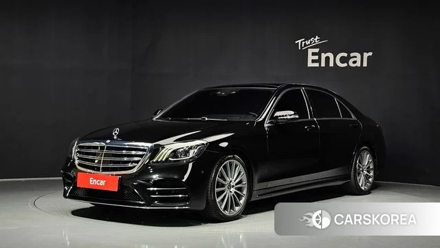 Mercedes-Benz S-Class W222 2020 Черный из Кореи