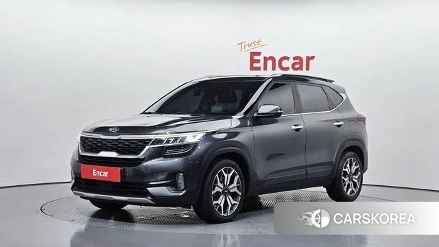 Kia Seltos 2019 Серый из Кореи