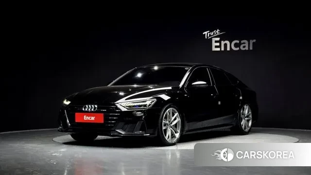 Audi A7 (4K) 2021 Черный из Кореи