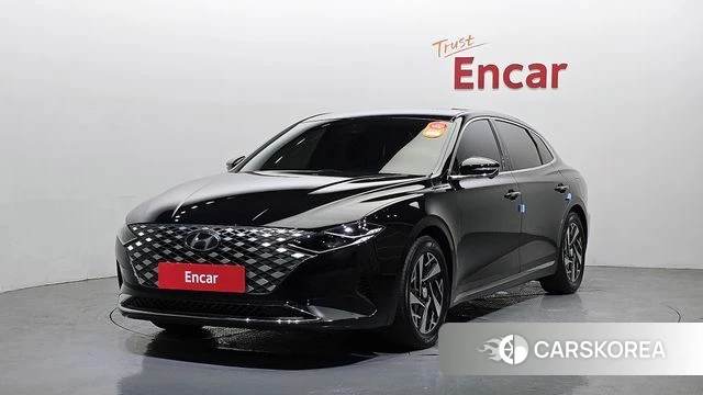 Hyundai The New Grandeur IG Hybrid 2022 Черный из Кореи