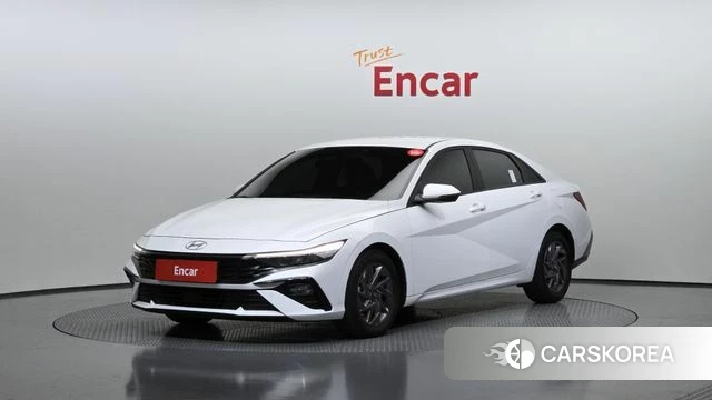 Hyundai The New Avante (CN7) 2024 Белый из Кореи