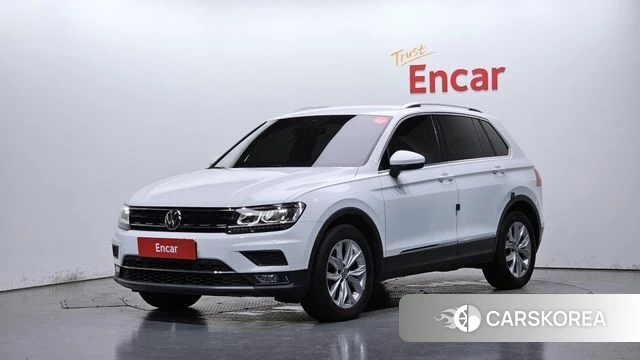 Volkswagen Tiguan second Generation 2020 Белый из Кореи