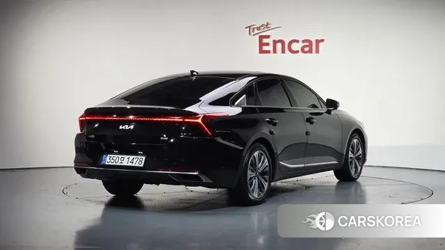 Kia K8 Hybrid 2021 Черный из Кореи