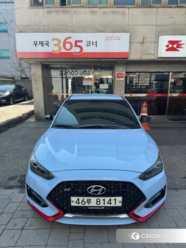 Hyundai Veloster (JS) 2018 Светло-серебряный цвет из Кореи