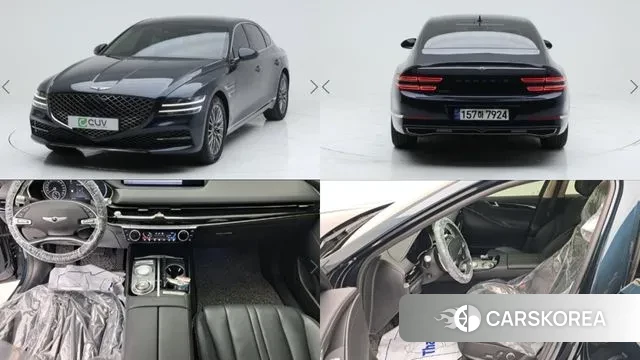 Genesis G80 (RG3) 2021 Синий из Кореи