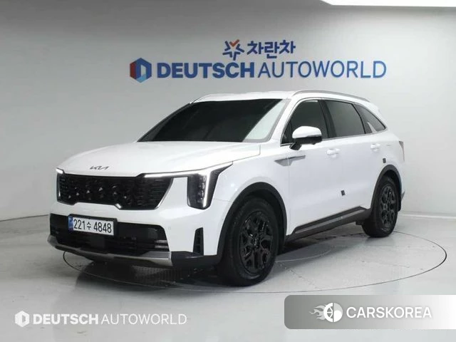Kia The New Sorento 4th Generation 2025 Белый из Кореи