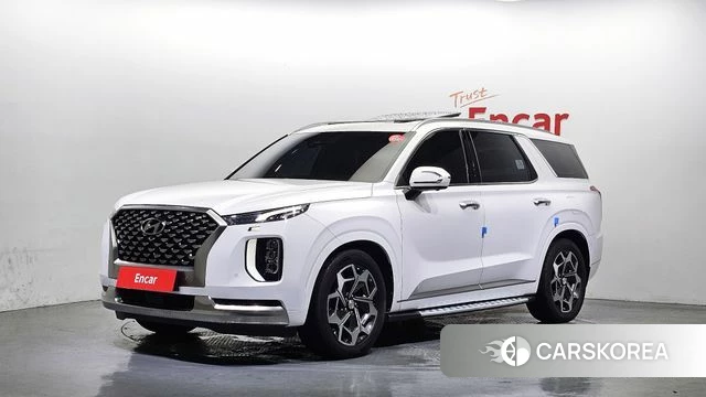 Hyundai Palisade 2022 Белый из Кореи