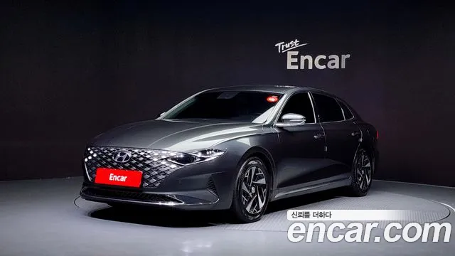 Hyundai The New Grandeur IG Hybrid 2021 Серый из Кореи