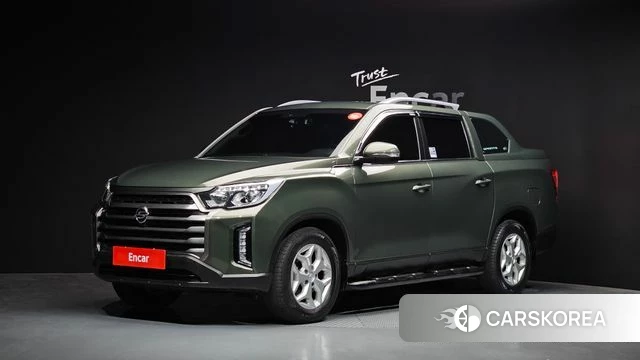 Ssangyong The New Rexton Sport 2022 Темно-зеленый из Кореи
