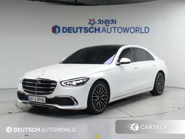 Mercedes-Benz S-Class W223 2022 Белый из Кореи