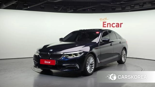 BMW 5 Series (G30) 2020 Синий из Кореи