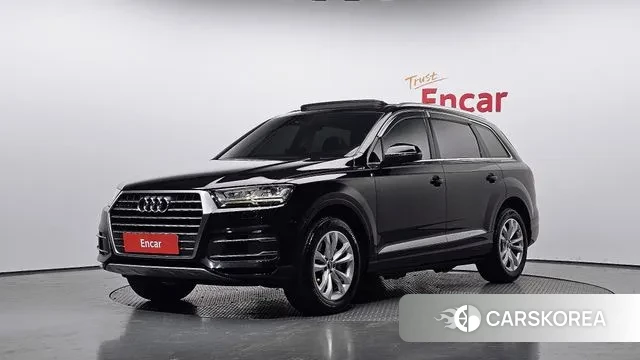 Audi Q7 (4M) 2019 Черный из Кореи