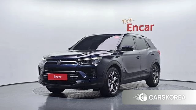 Ssangyong Beautiful Korando 2020 Синий из Кореи