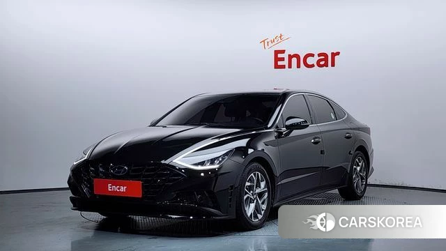 Hyundai Sonata (DN8) 2021 Черный из Кореи