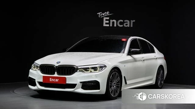 BMW 5 Series (G30) 2019 Белый из Кореи