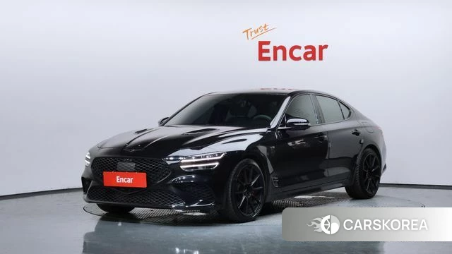 Genesis The New G70 2021 Черный из Кореи