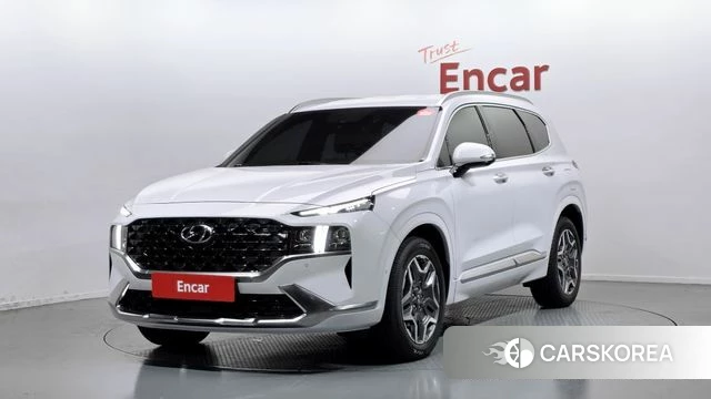 Hyundai The New Santa Fe 2022 Белый из Кореи