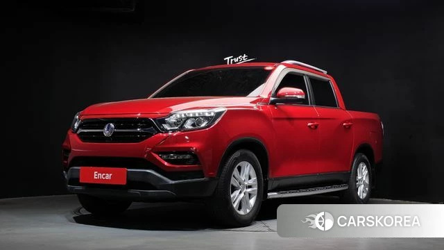 Ssangyong Rexton Sports 2019 Красный из Кореи