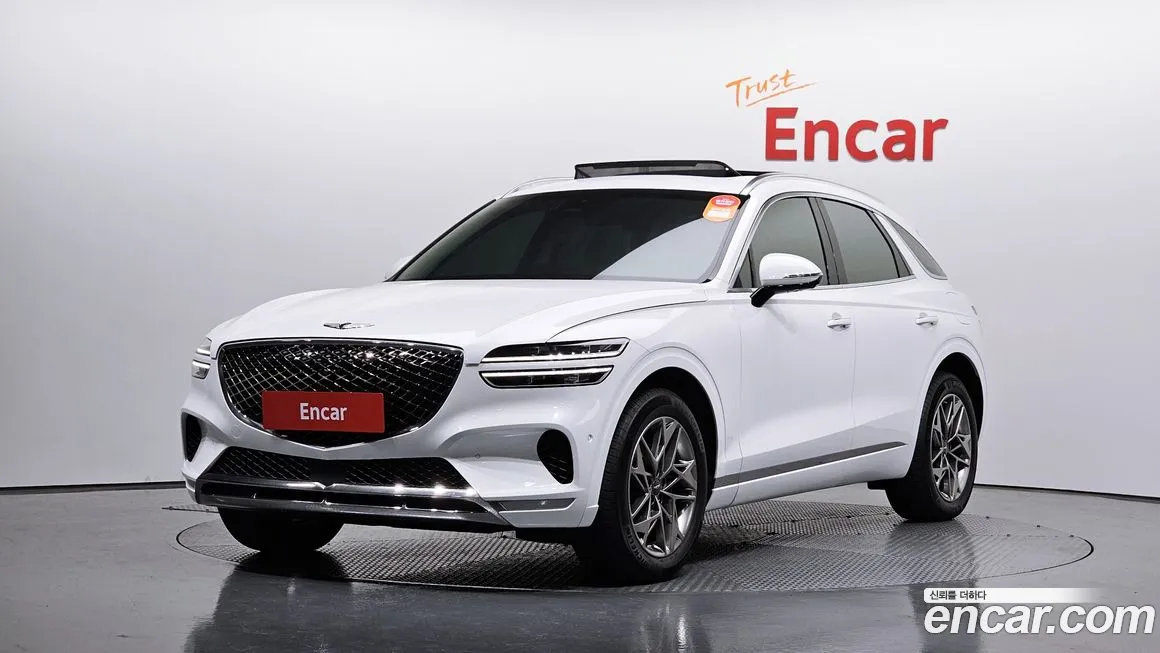 Genesis GV70 2021 Белый из Кореи