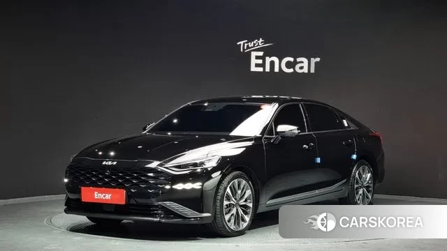 Kia K8 2021 Черный из Кореи