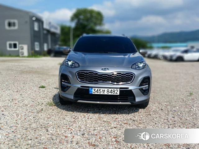 Kia Sportage The Bold 2021 Серебристо-серый из Кореи