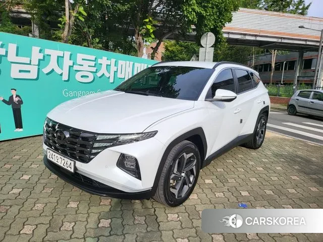 Hyundai Tucson (NX4) 2022 Белый из Кореи