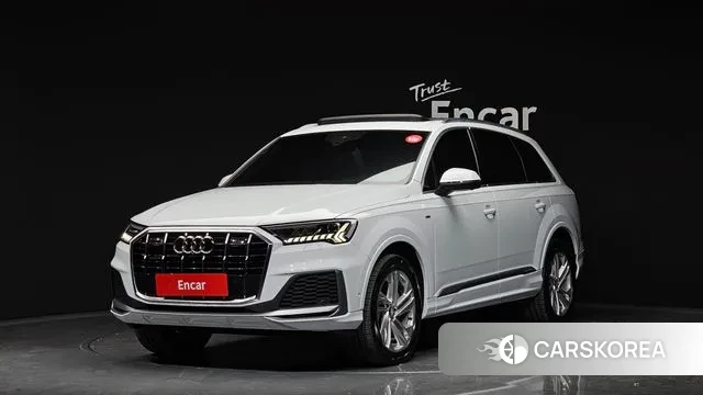 Audi Q7 (4M) 2021 Белый из Кореи