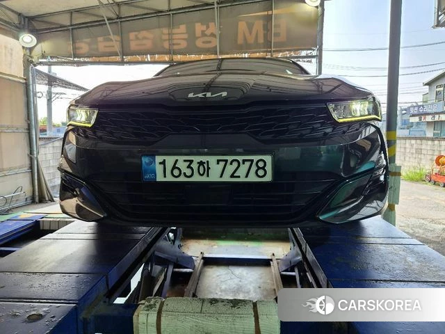 Kia K5 3rd generation 2022 Серебристо-серый из Кореи