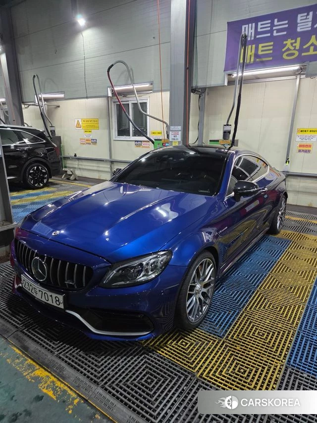 Mercedes-Benz C-Class W205 2020 Синий из Кореи