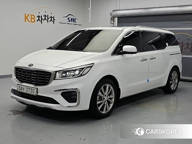 Kia The New Carnival 2018 Белый из Кореи